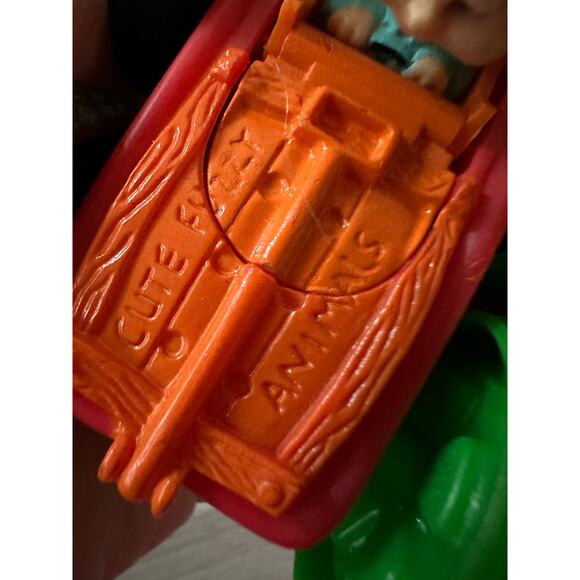 McDonald's 1990 Cute Fuzzy Animals Bugs Bunny Dual Racer Car Happy Meal Toy. - Picture 8 of 10